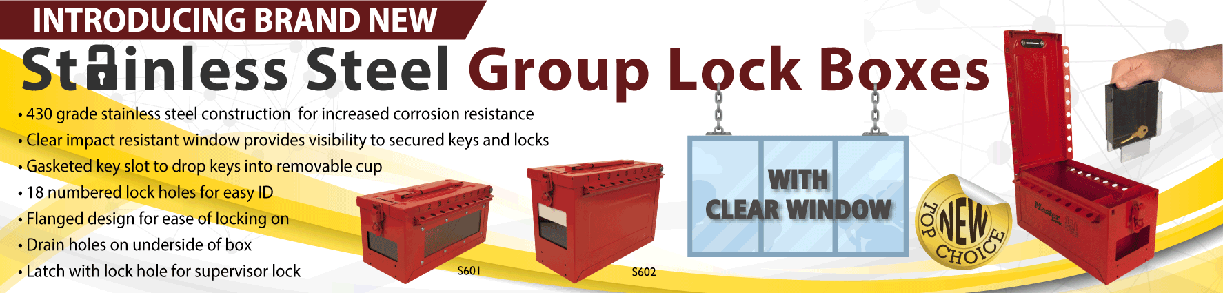 Lock Boxes with Windows