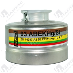 MSA A2/B2/E2/K1/Hg-P3R Gas For Advantage 410, 3100 Respirator