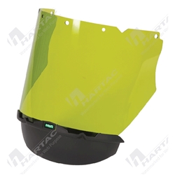 MSA V-Gard Arc PC Moulded Nitrometer* 1.77mm Visor w/Chin Protector