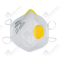 MSA P2V Disposable Flat Fold Respirator Affinity 2221 Size M/L Box of 20
