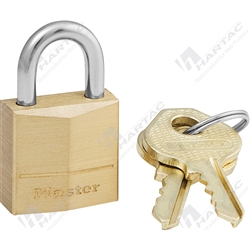 Masterlock 20mm Wide Body Brass Padlock Keyed Different Pack of 4
