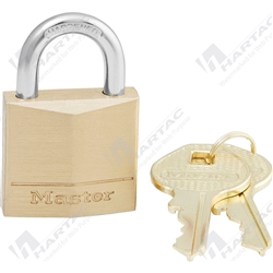 Masterlock 30mm Wide Body Brass Padlock Keyed Different Pk/4 Buy in multiples of 4/Pks