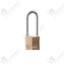 Masterlock 30mm Wide Body Brass Padlock 65mm Shackle Keyed Differently Pack of 4