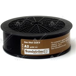Sundstrom Filter SR 218 A2 Organic Gas Filter (Each=1 Filter not Box of 4)