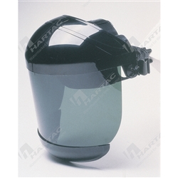 Face Shield Clear 400*180 Black Eagle Style Complete Set (Pk of 5)