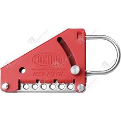 Lockwood Safety Lockout Hasp 6 Holes 55mm Shackle Clearance Multi Point Locking