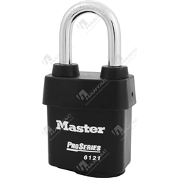 6100 weather Tough Padlock 54mm Wide Body 38mm Boron Shackle Dia 8mm Key Different
