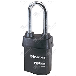 6100 Weather Tough Padlock 54mm Wide Body 63mm Boron Shackle Dia 8mm Key Different