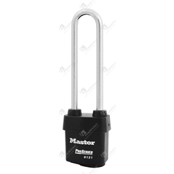 6100 Waether Tough Padlock 55mm Wide Body 143mm Boron Shackle Dia 8mm Key Different