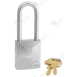 7000 Solid Steel Padlock 44mm Wide Body 61mm Boron Shackle Dia 8mm Key Different
