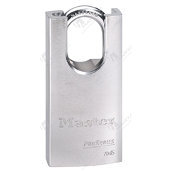 7000 Solid steel Padlock 44mm Wide Shrouded Body 30mm Boron Shackle Dia 8mm Key Different