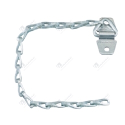 Steel Chain 22.9cm Length Light Weight Zinc Plated Fits All Masterlock Shackle Collars