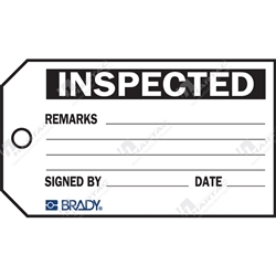 Inspected Mat'L Cont. Tag