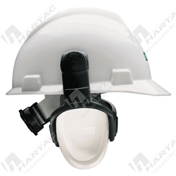 Ear Muff Left/Right Low Helmet Mounted White