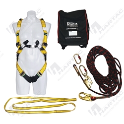 MSA Workman Roof Workers Kit Premier Harness w/ 15m Rope
