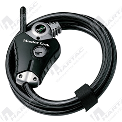 Python Adjustable Cable Lock 1.8m*10mm Cable Keyed Different Pk of 4