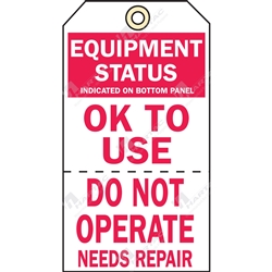 Ok To Use Equip Status - With Two Part Status Tags