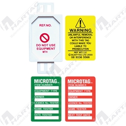 Microtag Kit - 20 holders, 40* 6'' black cable tie 1 permanent marking pen