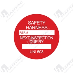 Unitag Inserts Red pk20 Next Inspection Due