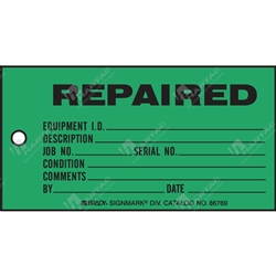 Repaired Production Status Tags