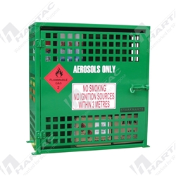 Aerosol Storage Cage Under Bench or Wall Mount Capacity 180 Cans 905W*900H*437D