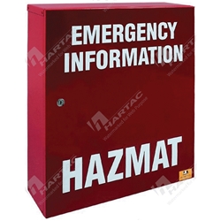 Powder Coated Hazmat Box 490*500*130mm Red