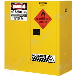 Flammable Storage Cabinet 2 Shelves 2 Doors 160L Capacity 1100W*1230H*465D