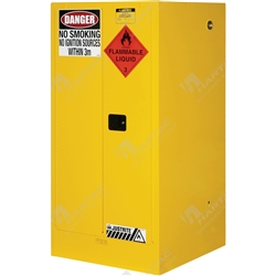 Flammable Storage Cabinet 3 Shelves 2 Doors 350L Capacity 870W*1760H*870D