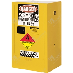 Organic Peroxide Storage Cabinet 2 Shelves 1 Door 50L Capacity 595W*1005H*465D