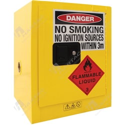 Flammable Storage Cabinet Compac 1 Shelf 1 Door 15L Capacity 595W*560H*460D