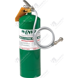 Enware Portable Eye Wash/Body Spray- Air Pressurised S/Steel Tank - 9L