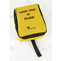 LOTO Electrician Pouch 170x220x40mm Yellow