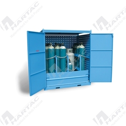 Heavy Duty S/Sided Relocatable Gas Cylinder Storage 1740W*2000H*1170D P.O.A. Item