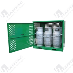 H/Duty Forklift LPG Cylinder Gas Storage for 6 TSize Bottle 1100W*1050H*750D
