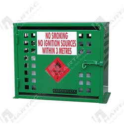 Heavy Duty LPG Cylinder Gas Storage for 2x 9kg LPG Bottles 720W*620H*400D