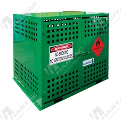 Heavy Duty LPG Cylinder Gas Storage for 24x 9kg LPG Bottle 1365W*1800H*720D 3 Level P.O.A