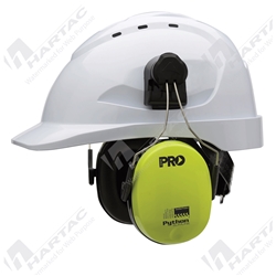 Python Slimline Hard Hat Earmuffs Class 5 SLC80 31dB