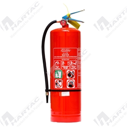 Water Fire Extinguisher 9L Class A Fire Paper, Wood, Fabric