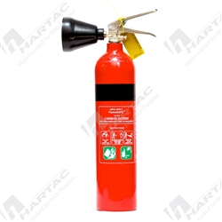 CO2 Fire Extinguisher 2kg Class 2B:E- Flammable Liquids, Electrical Fires