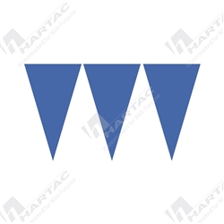 30mtr Roll Blue Bunting Flags (MOQ 10)
