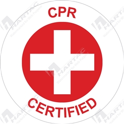 50D Helmet S/A Non-Ref CPR Certified Red on White