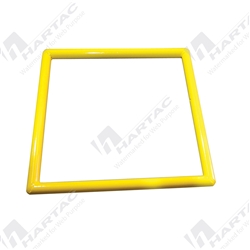 780*550 Large 4-sided Pyramid Cone Weights 10kg Powder Coated Yellow
