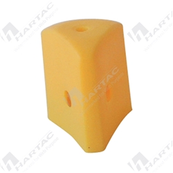 Star Picket Caps Yellow Triangular