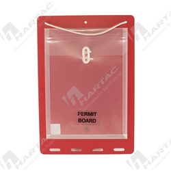 330*480 Red Permit Board
