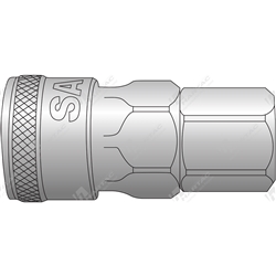 Quick Release Female Coupling Only