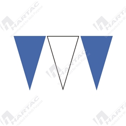 30mtr Roll Blue & White Alternating Bunting Flags