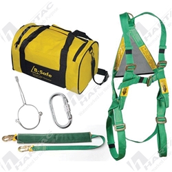 B-Safe Welders Kit w/ BH01120K Nomex Kevlar Fall Arrest Harness In BA0351 Bag