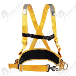 B-Safe BM01000 Miners Belt w/ Hi-Vis Shoulder Straps Medium
