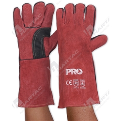Hot Shot Red Welders Glove Kevlar Stitched One Size Fits All (pack of 12 pairs)