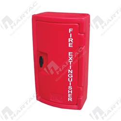 Polyethylene Fire Extinguisher Cabinet for 2.5kg Extinguisher 515 x 275 x 180mm